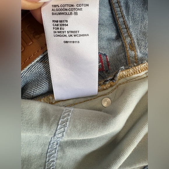 BDG NWT Urban Outfitters high rise Mom Jean shorts indigo denim - Picture 12 of 13